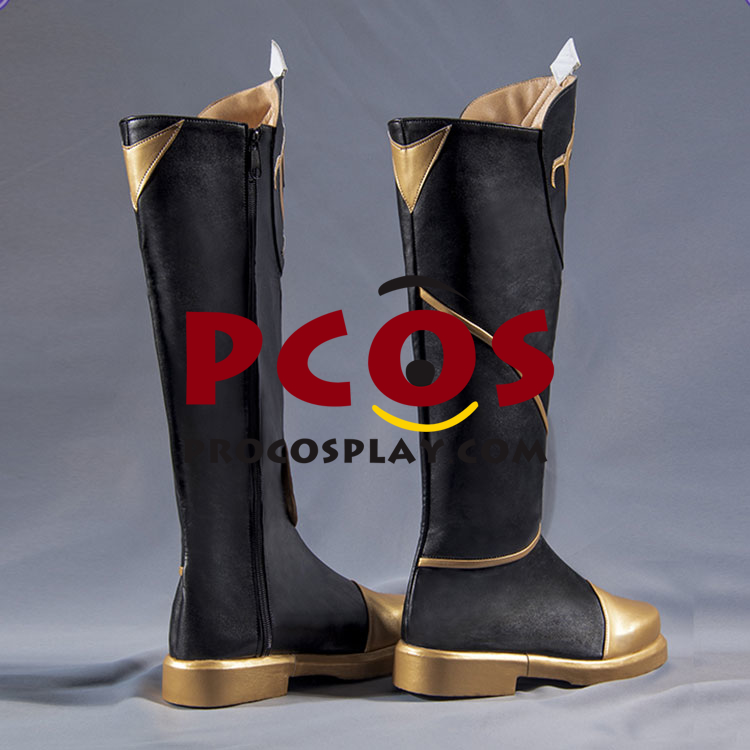 Ready to Ship Genshin Impact Traveler Aether Cosplay Boots C00098-AAA