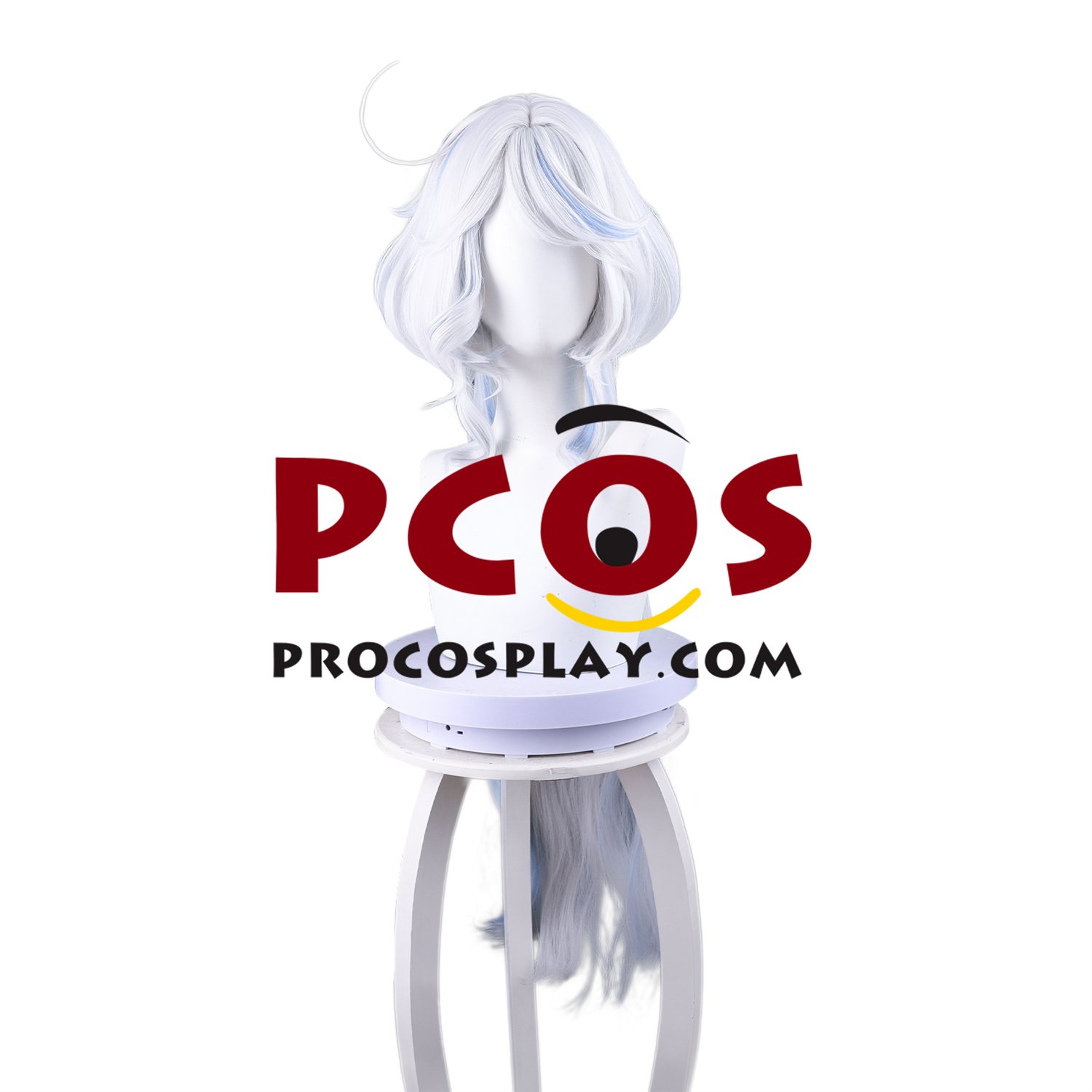 Genshin Impact the Hydro Archon Pneuma Furina Cosplay Wigs C08362