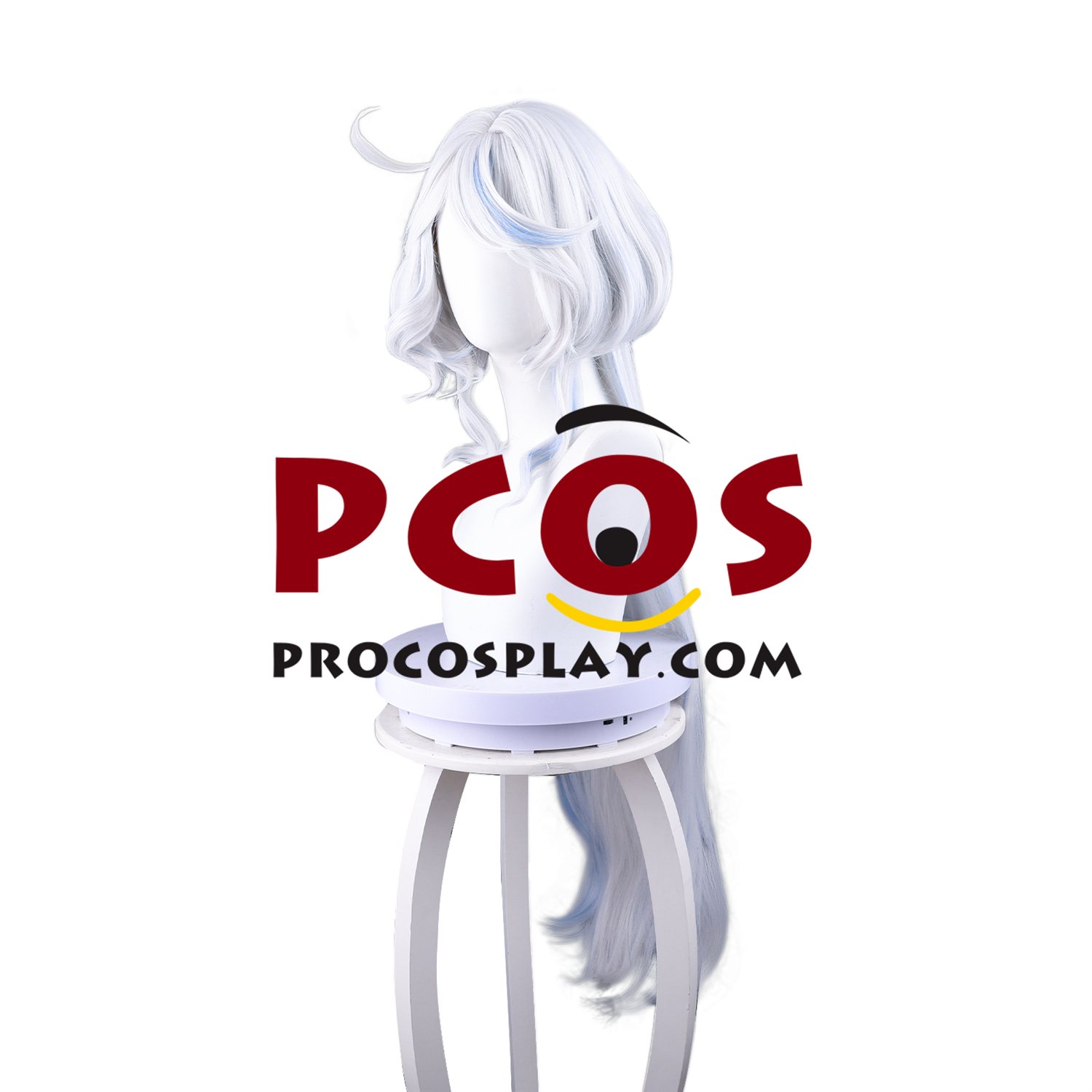 Genshin Impact the Hydro Archon Pneuma Furina Cosplay Wigs C08362