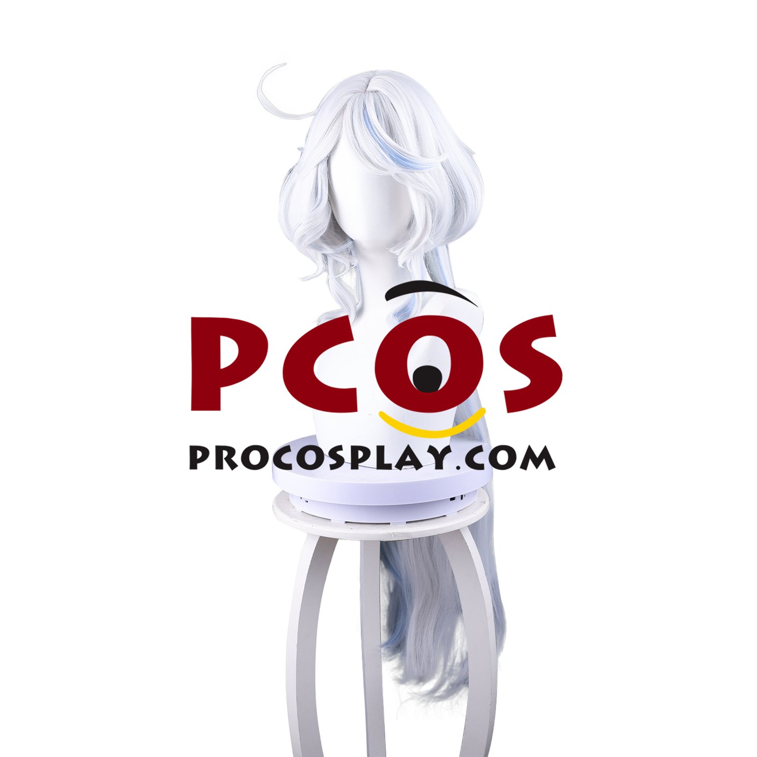 Genshin Impact the Hydro Archon Pneuma Furina Cosplay Wigs C08362