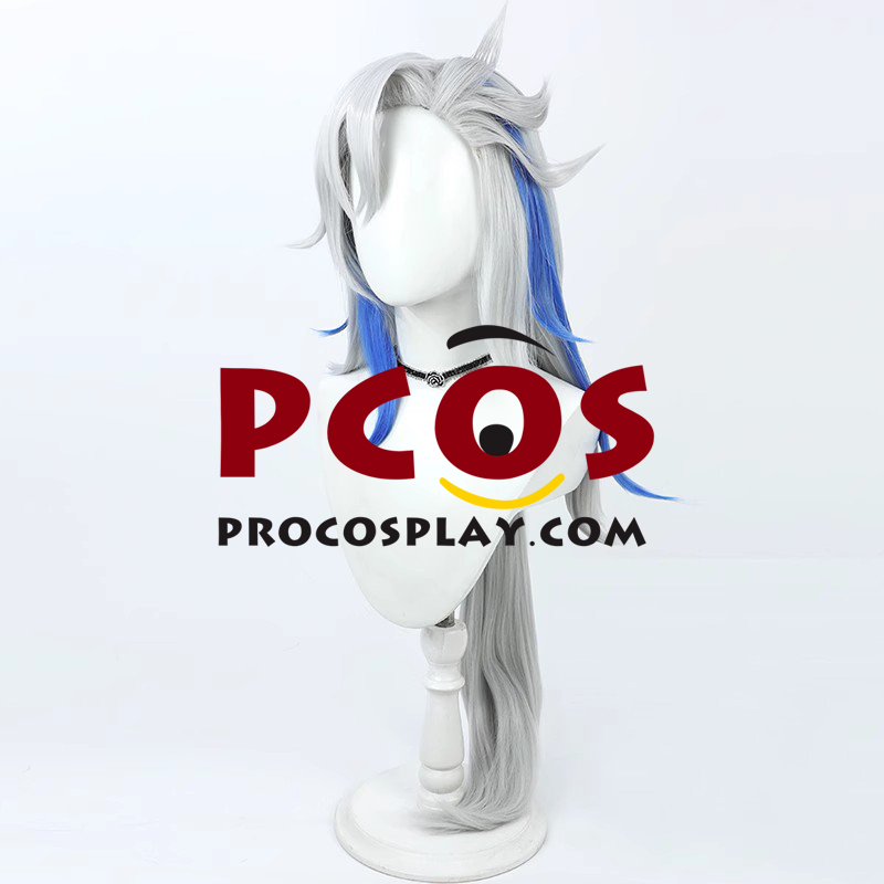 Genshin Impact Neuvillette Cosplay Wig C08584
