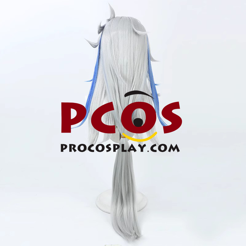 Genshin Impact Neuvillette Cosplay Wig C08584