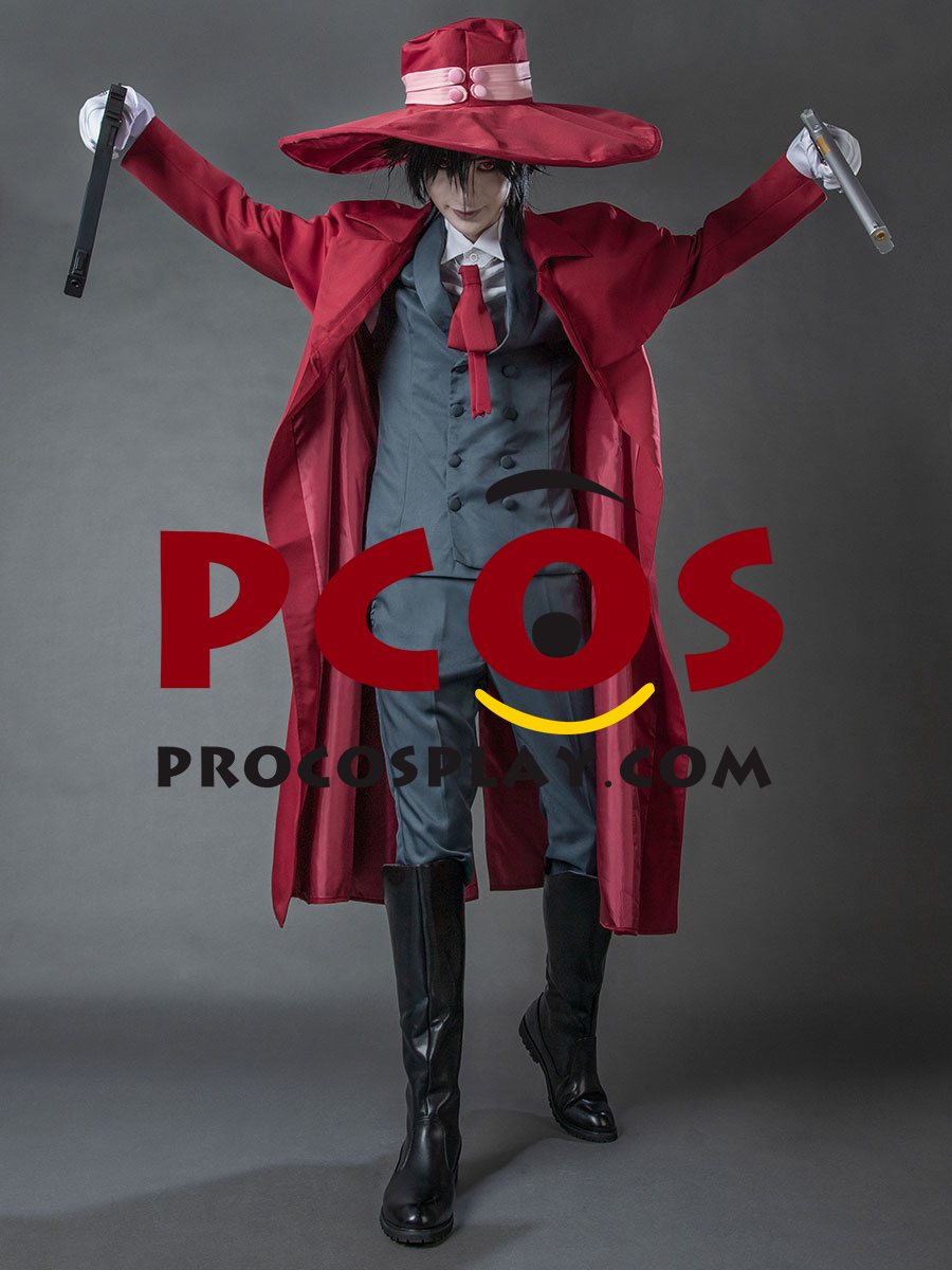 Hellsing Alucard Japanese Anime Cosplay Costumes mp000443