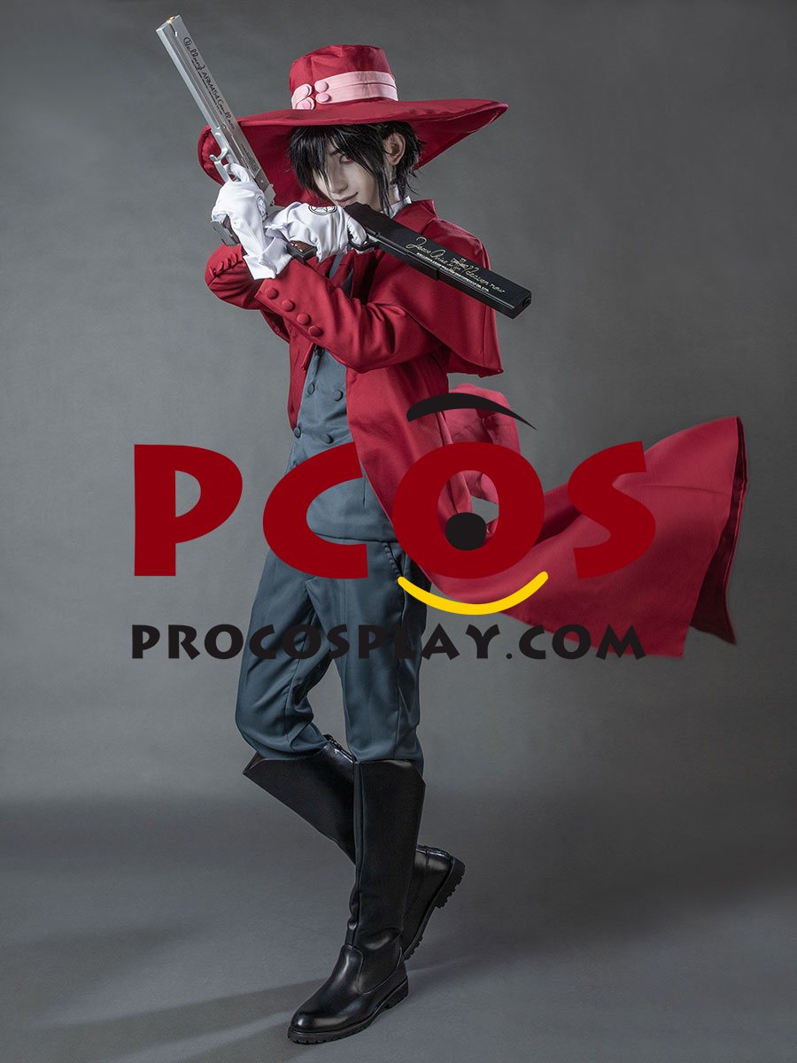 Hellsing Alucard Japanese Anime Cosplay Costumes mp000443