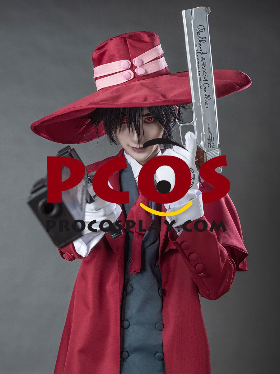 Hellsing Alucard Japanese Anime Cosplay Costumes mp000443