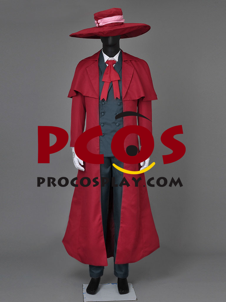 Hellsing Alucard Japanese Anime Cosplay Costumes mp000443