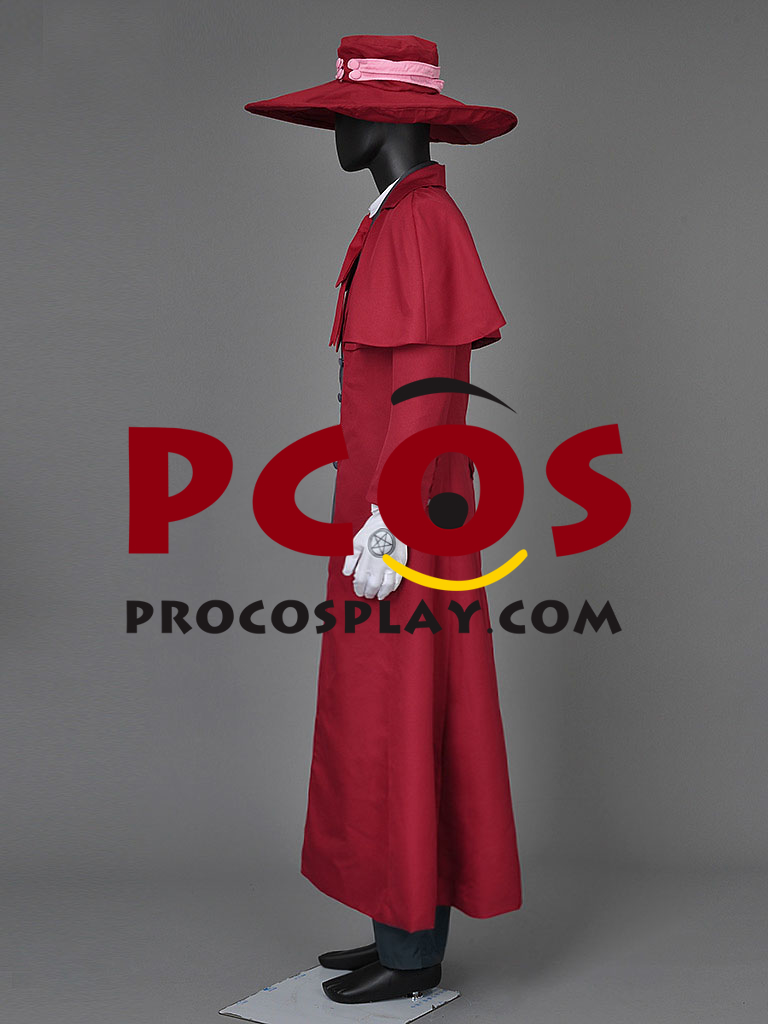 Hellsing Alucard Japanese Anime Cosplay Costumes mp000443