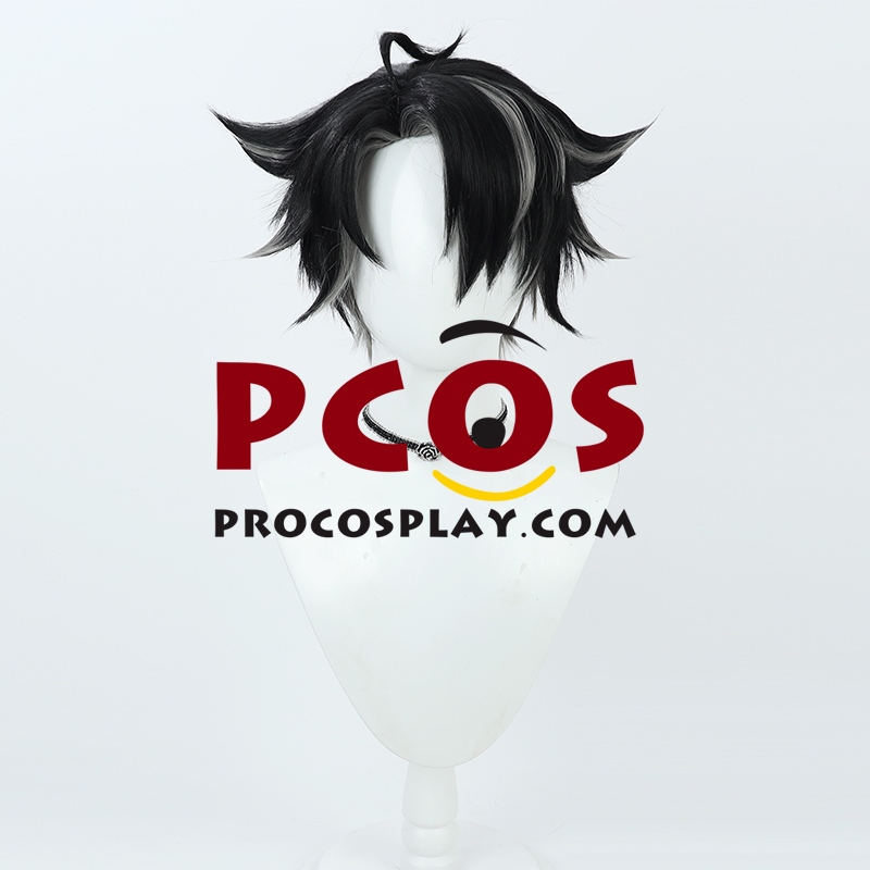 Genshin Impact Wriothesley Cosplay Wig C08630