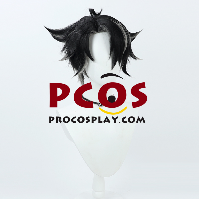 Genshin Impact Wriothesley Cosplay Wig C08630