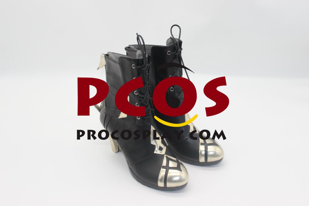 Genshin Impact Knave Arlecchino Cosplay Shoes C08554