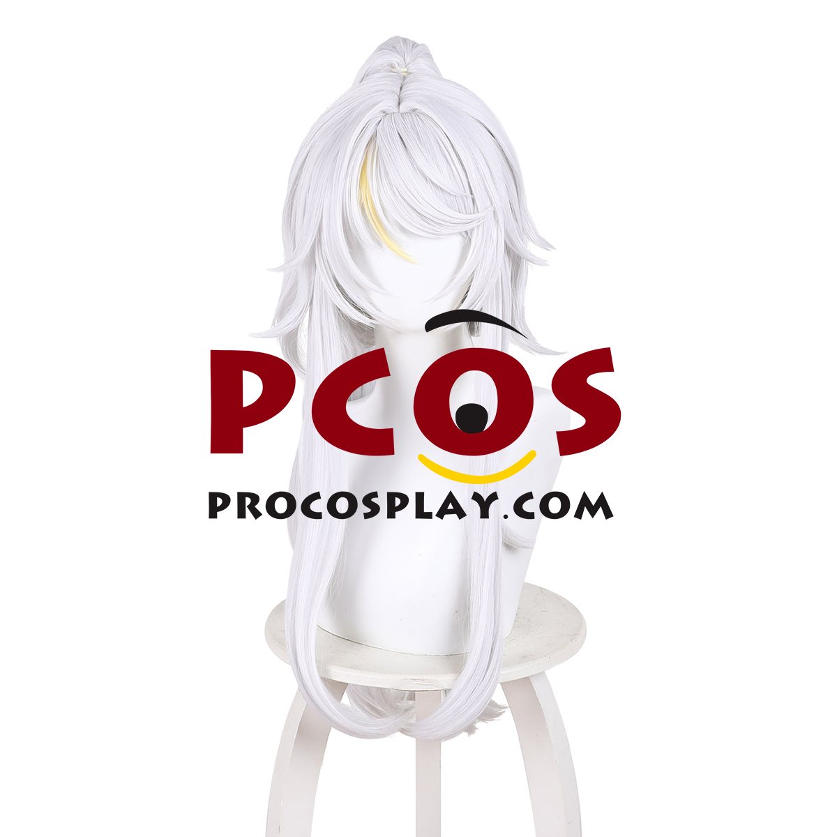 Game Genshin Impact Zibai Cosplay Wig C09843 (image for) Game Genshin Impact Zibai Cosplay Wig C09843