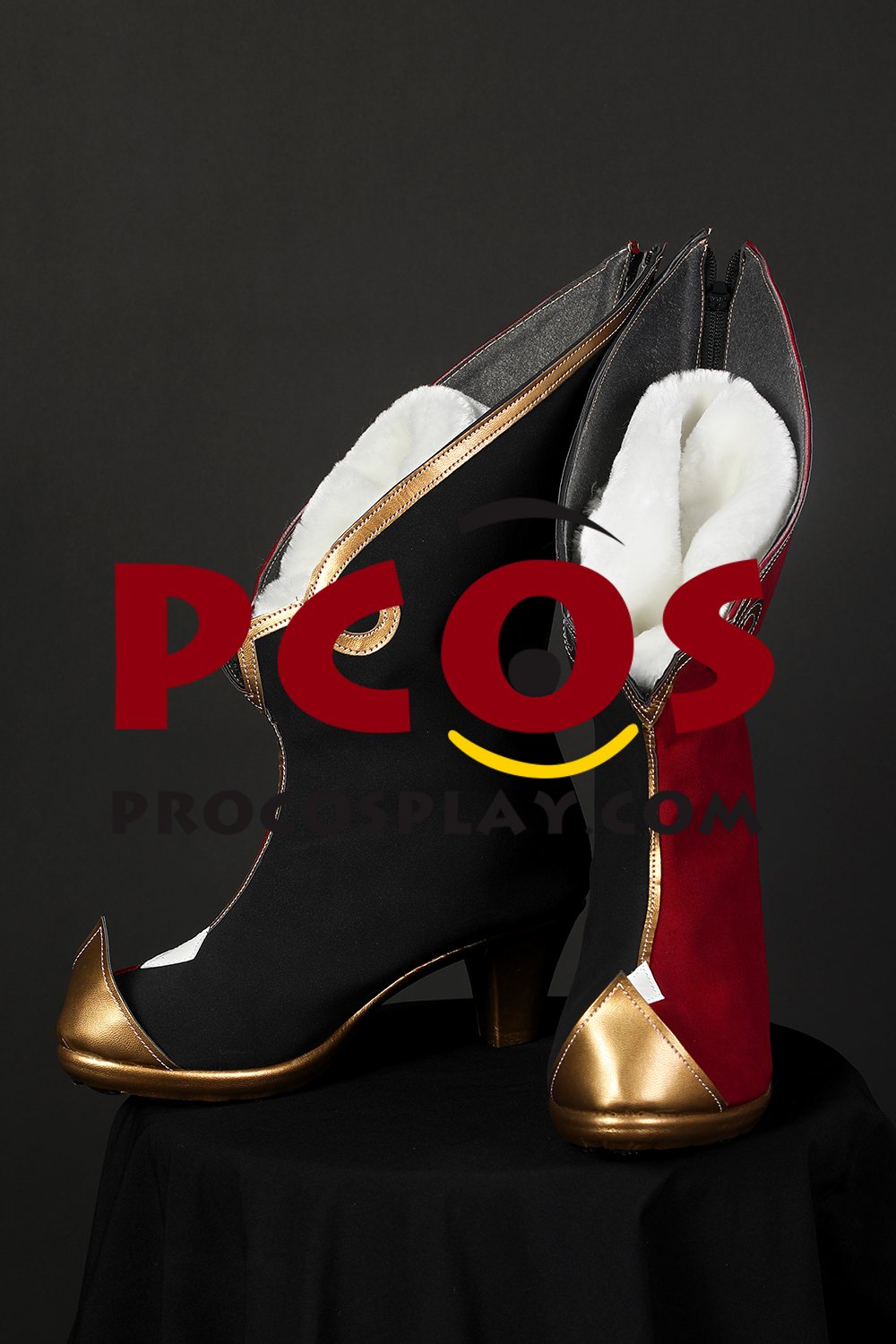 Ready to Ship Game Genshin Impact Yanfei Cosplay Shoes C00480-AA