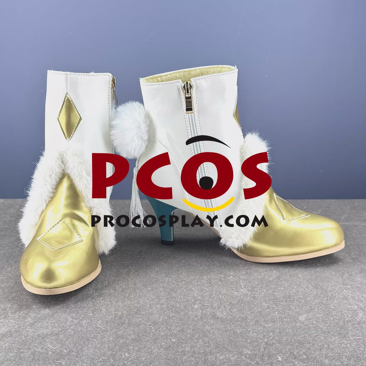 (image for) Game Genshin Impact Zibai Cosplay Shoes C09841