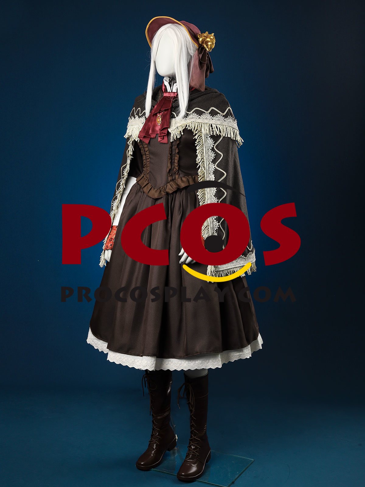 Bloodborne Hunter Doll Selfie Cosplay Costume mp003733
