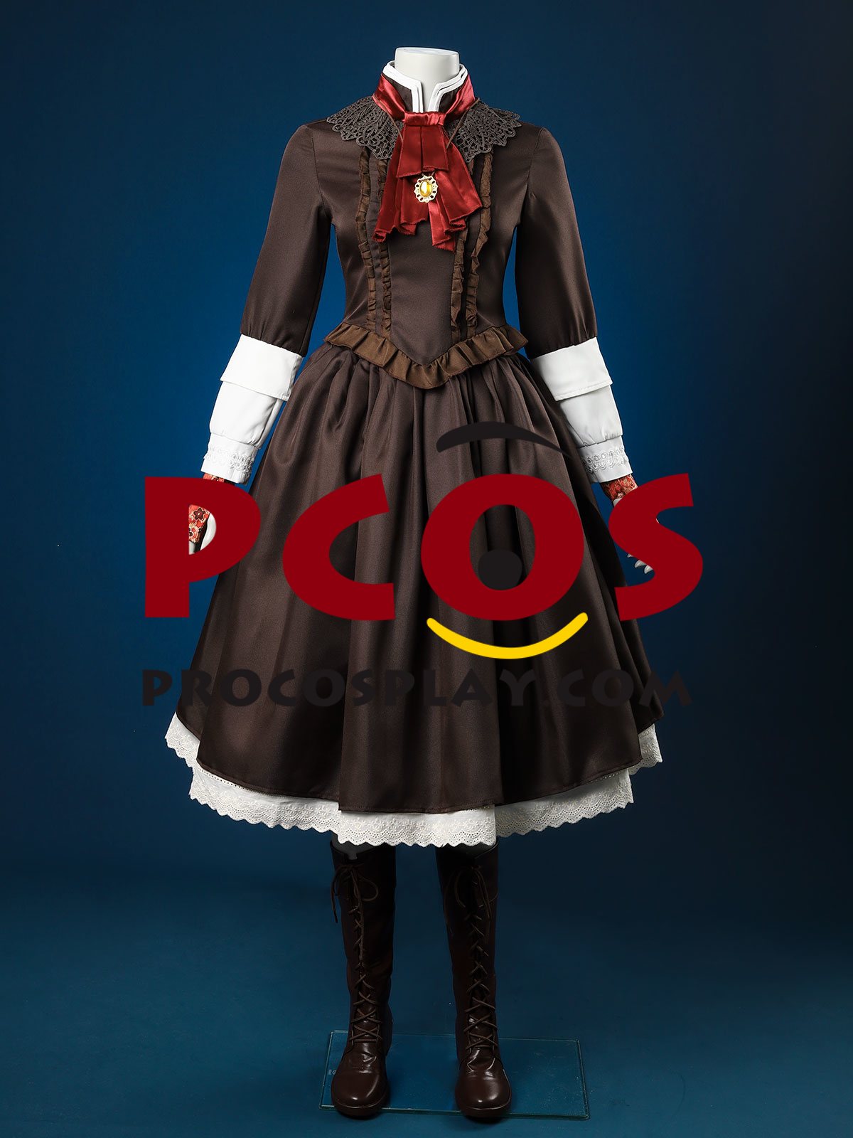 Bloodborne Hunter Doll Selfie Cosplay Costume mp003733
