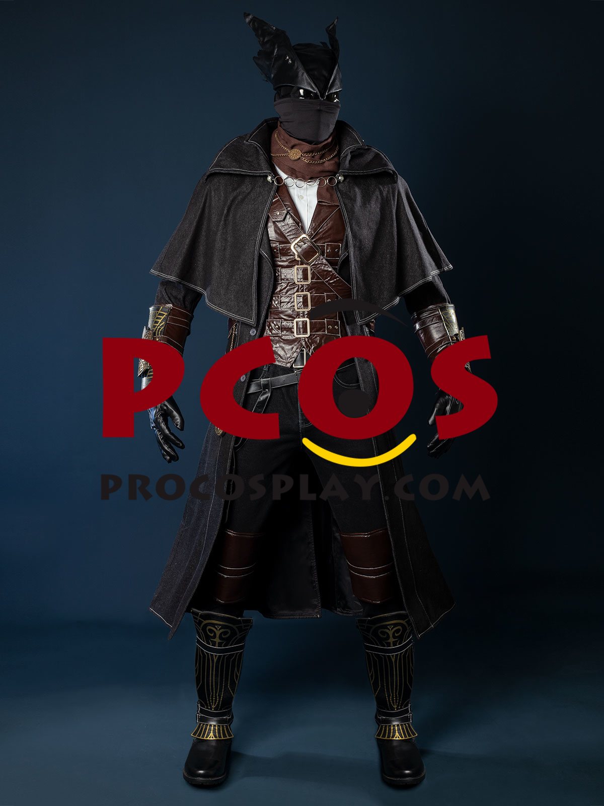 (image for) Bloodborne Hunter Ludwig Cosplay Costume Upgraded Version C09581