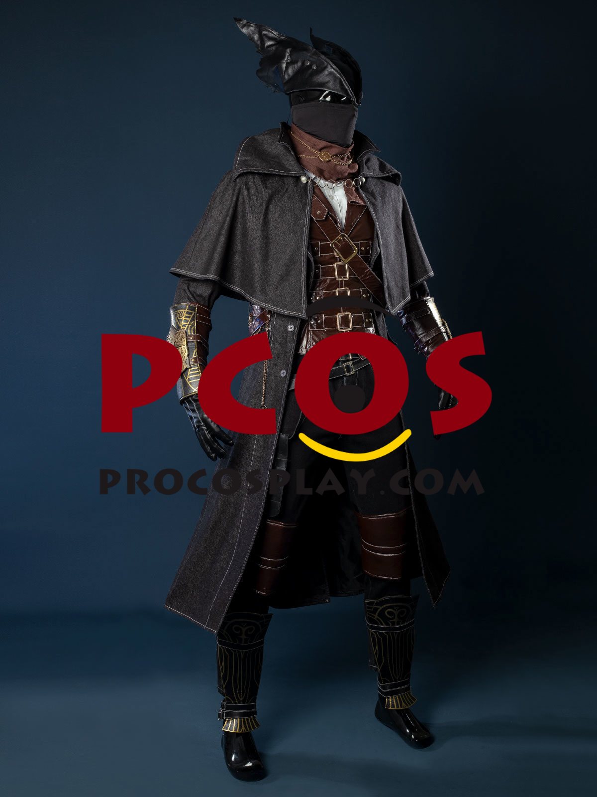 Bloodborne Hunter Ludwig Cosplay Costume Upgraded Version C09581