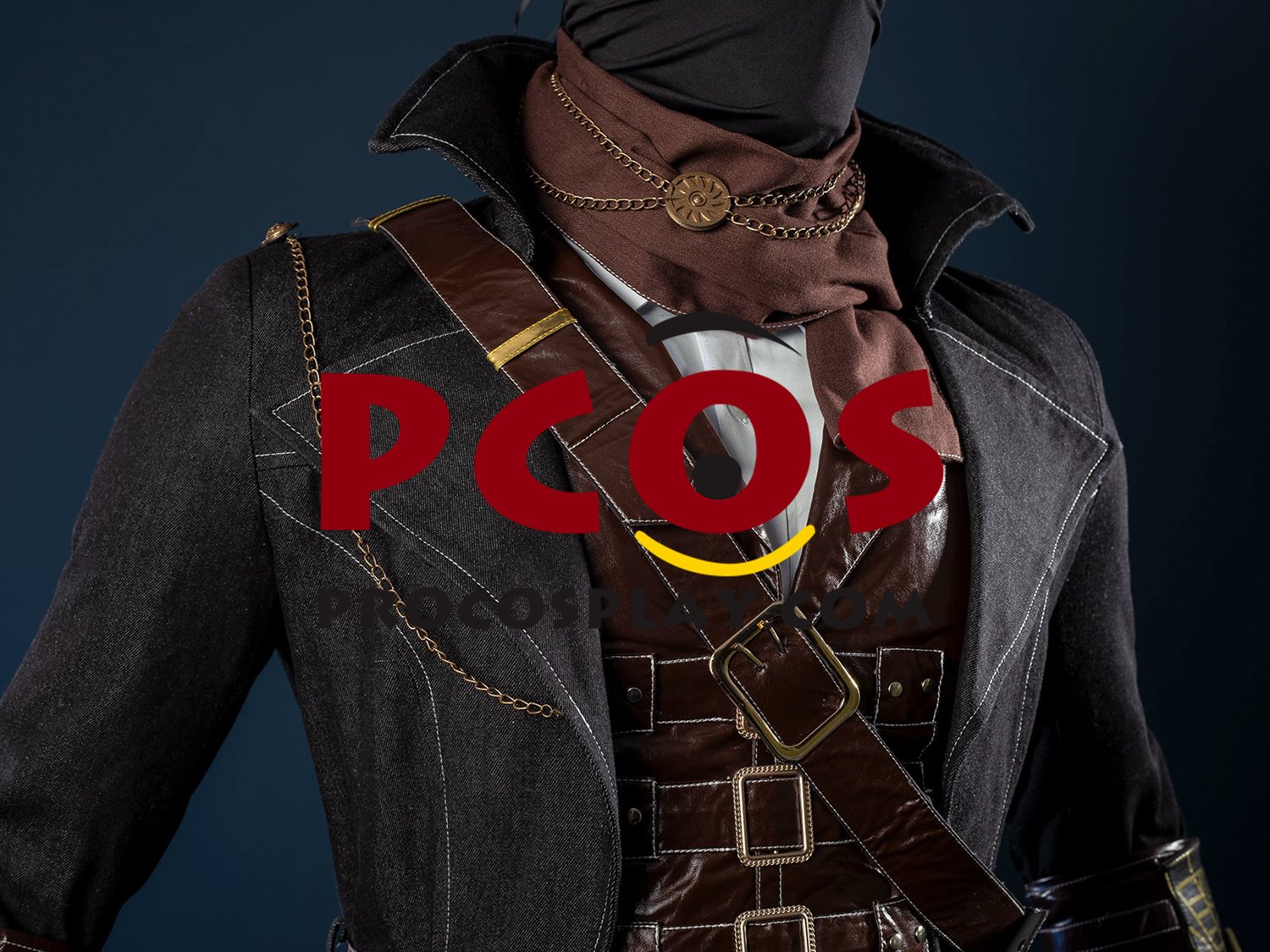 Bloodborne Hunter Ludwig Cosplay Costume Upgraded Version C09581