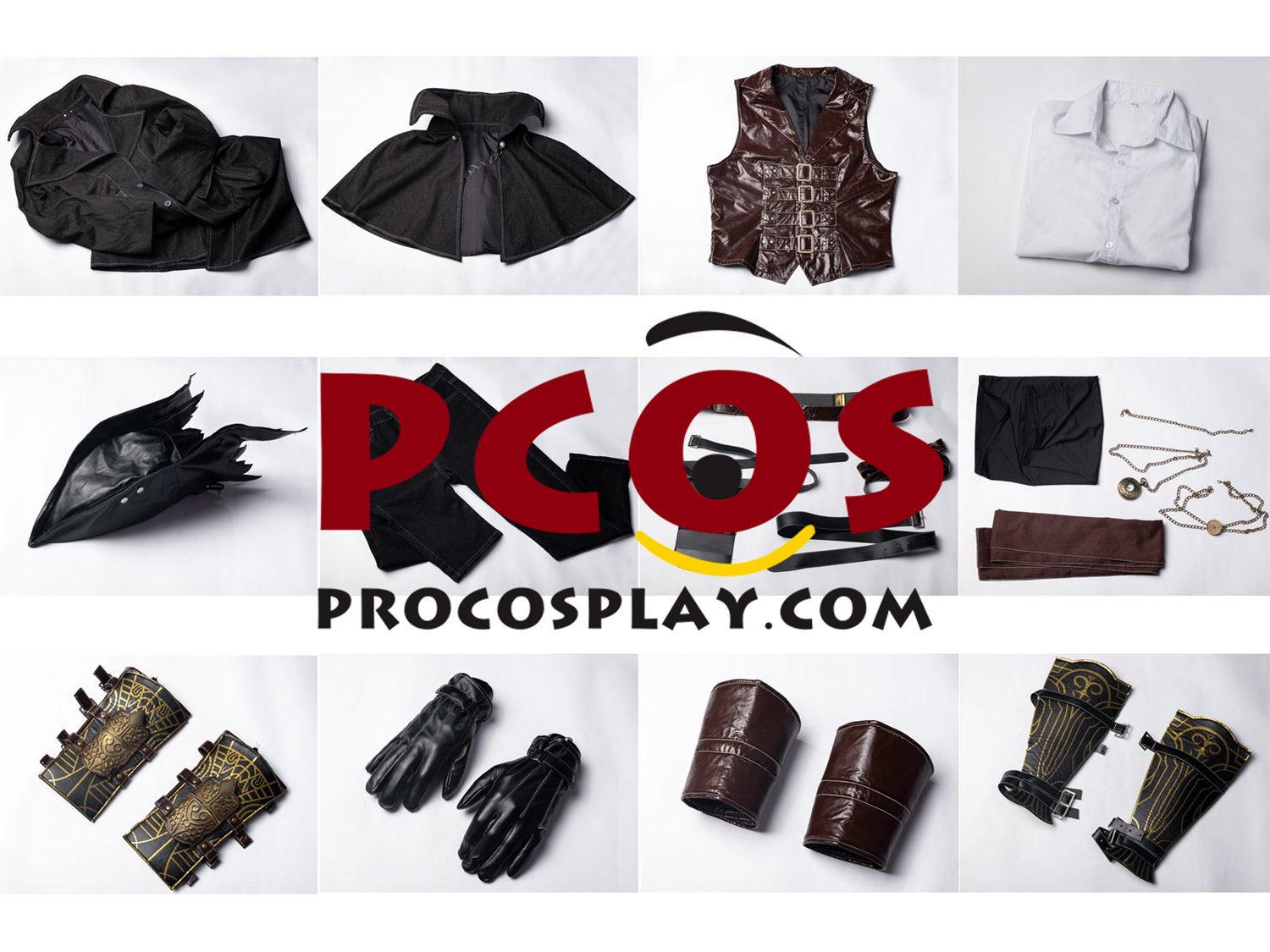 Bloodborne Hunter Ludwig Cosplay Costume Upgraded Version C09581