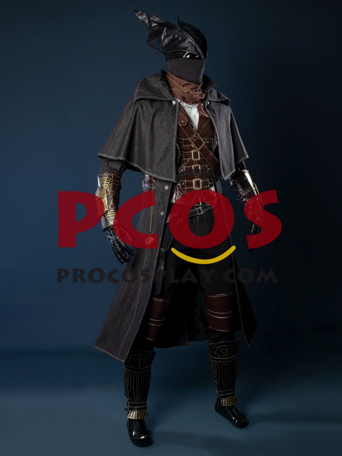 Ready to Ship Bloodborne Hunter Ludwig Cosplay Costume Upgraded Version C09581