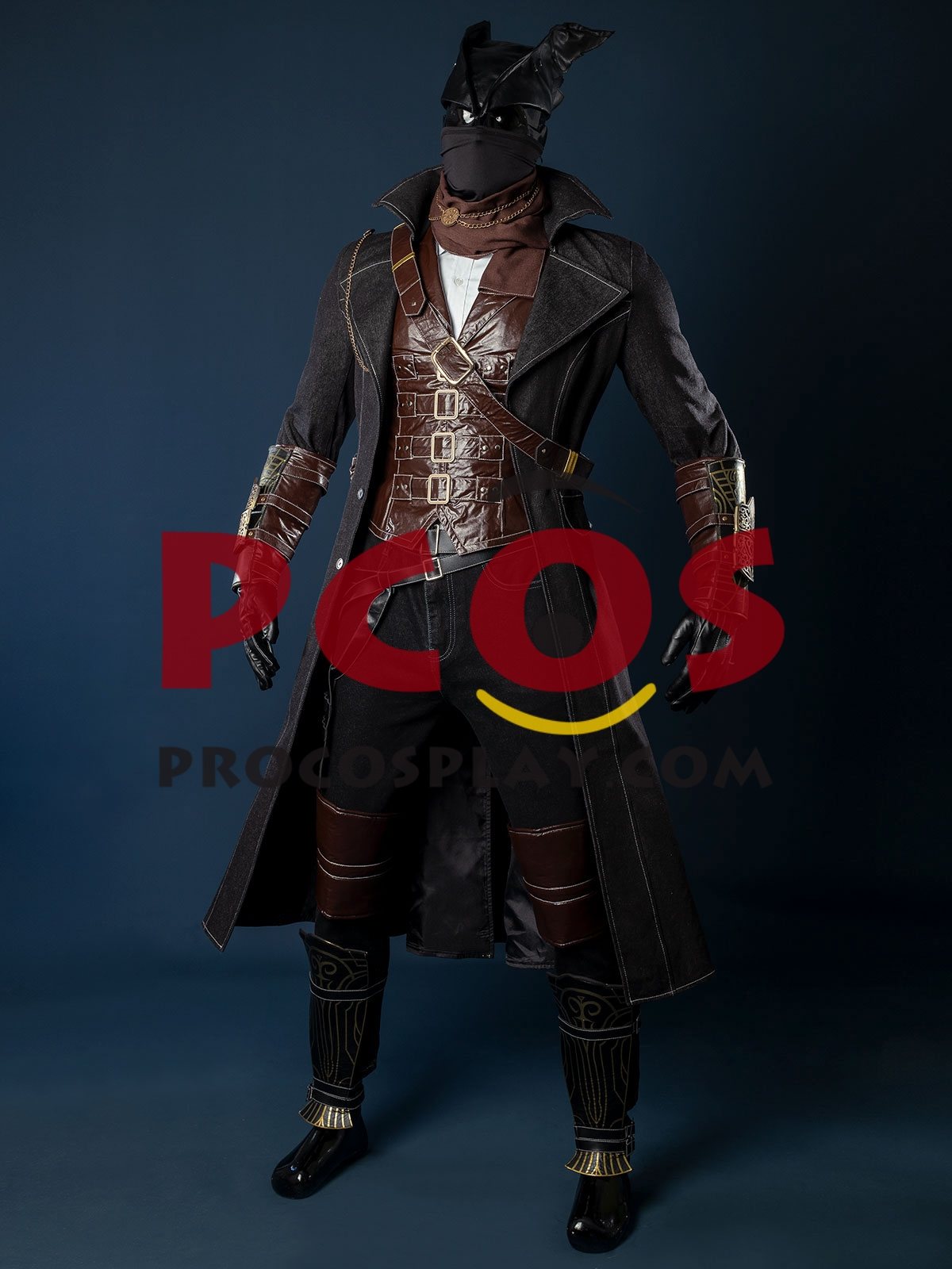 Ready to Ship Bloodborne Hunter Ludwig Cosplay Costume Upgraded Version C09581