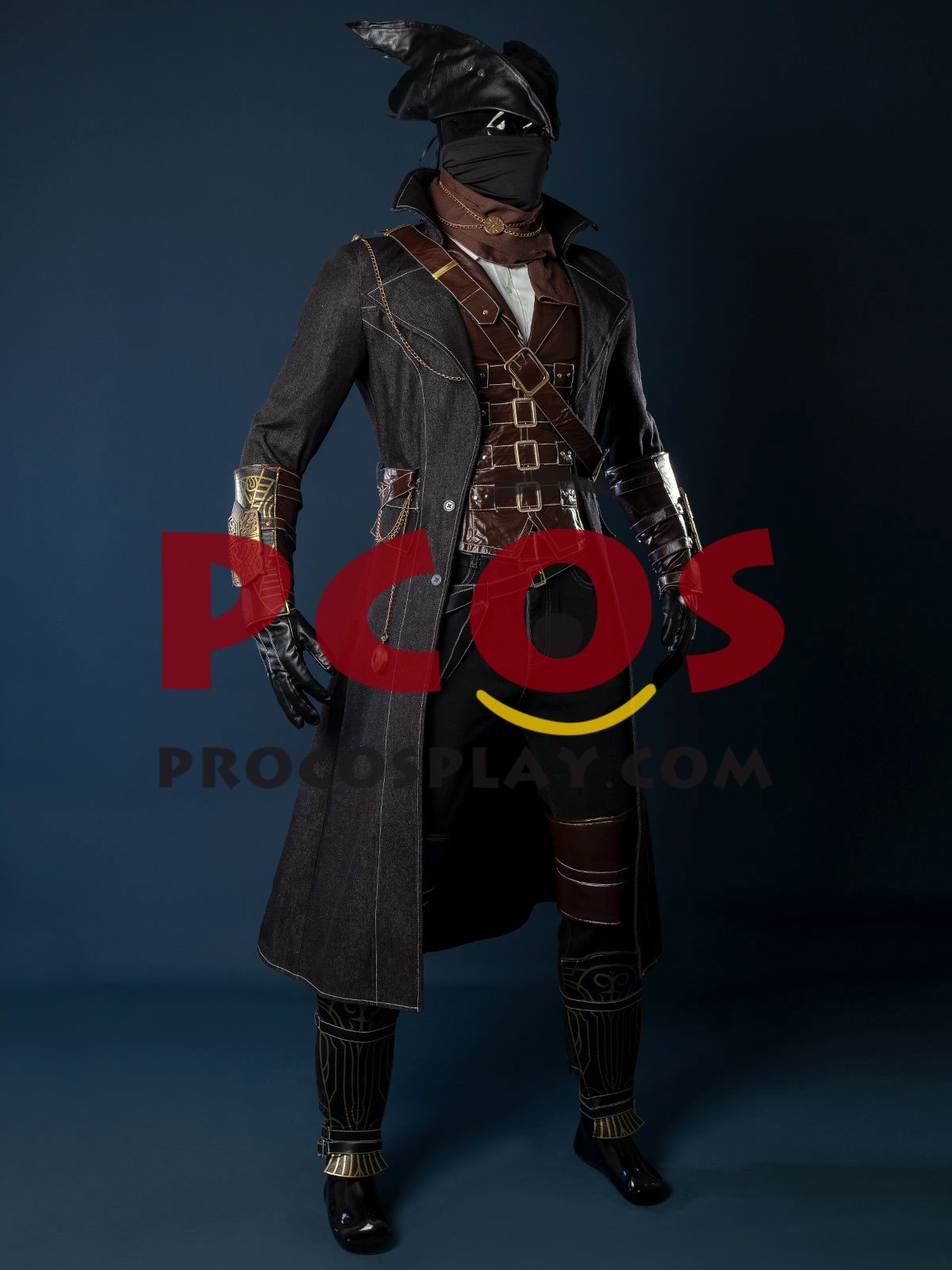 Ready to Ship Bloodborne Hunter Ludwig Cosplay Costume Upgraded Version C09581