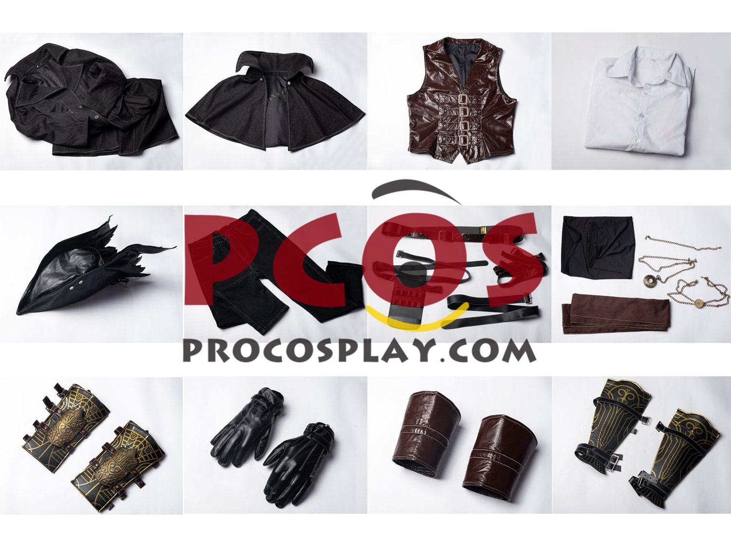 Ready to Ship Bloodborne Hunter Ludwig Cosplay Costume Upgraded Version C09581