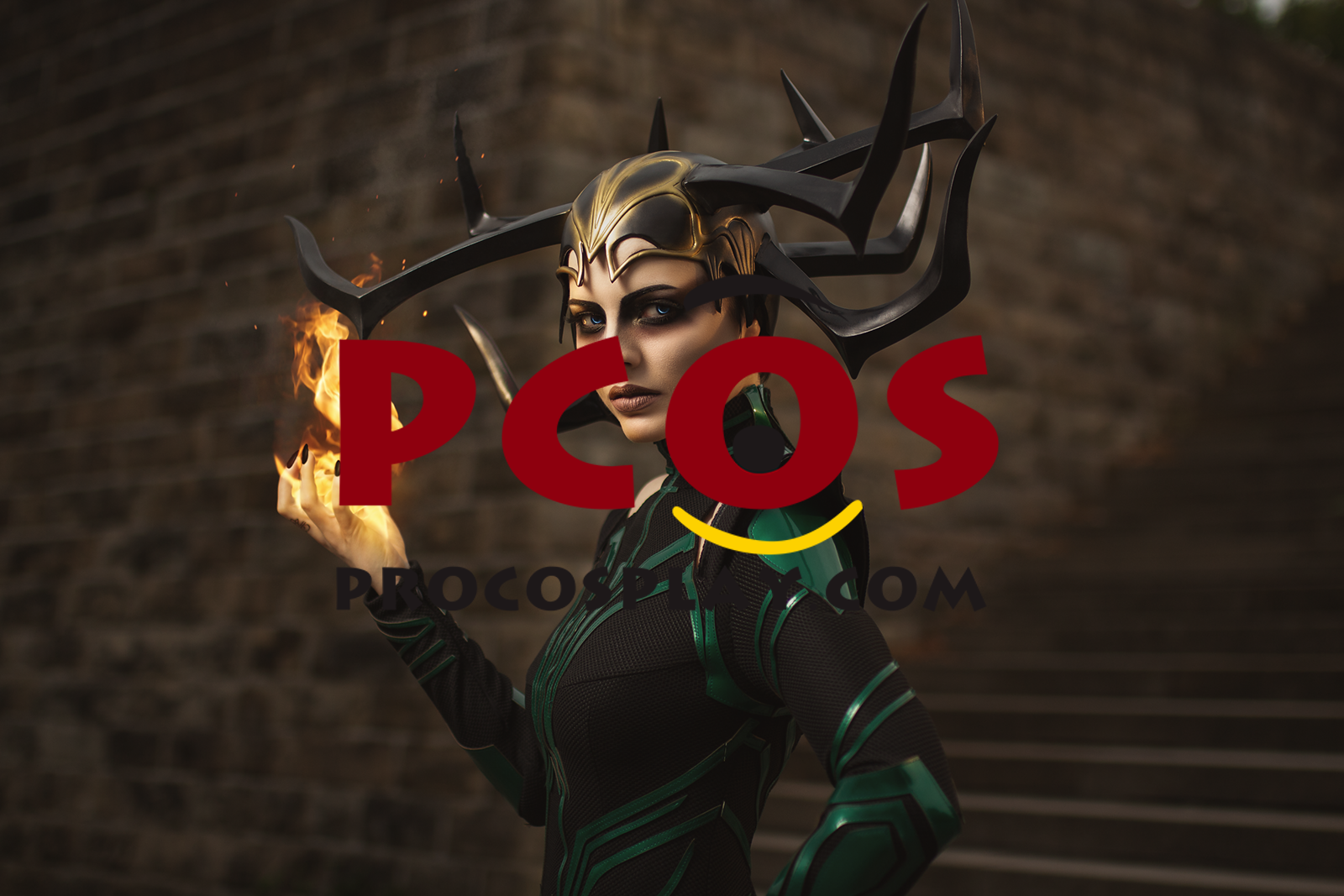 New Thor:Ragnarok The Goddess of Death Hela Cosplay Helmet mp003984