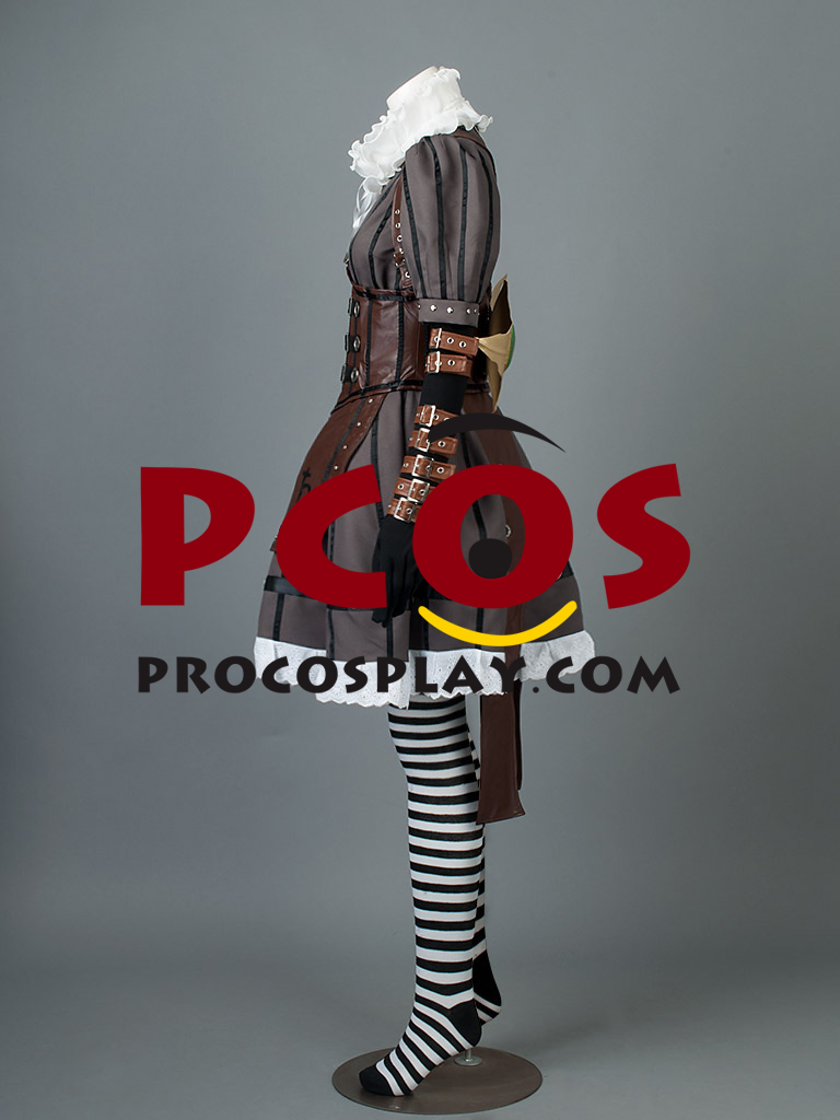 Madness Returns Alice Steamdress Cosplay Costumes mp000304