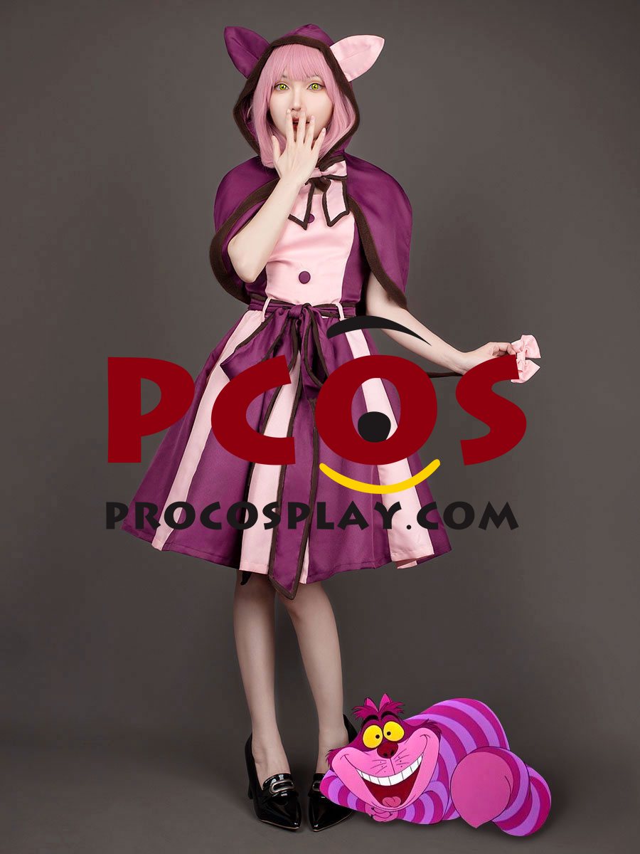 (image for) Ready to Ship Alice in Wonderland Cheshire Cat Cosplay Costume mp005600