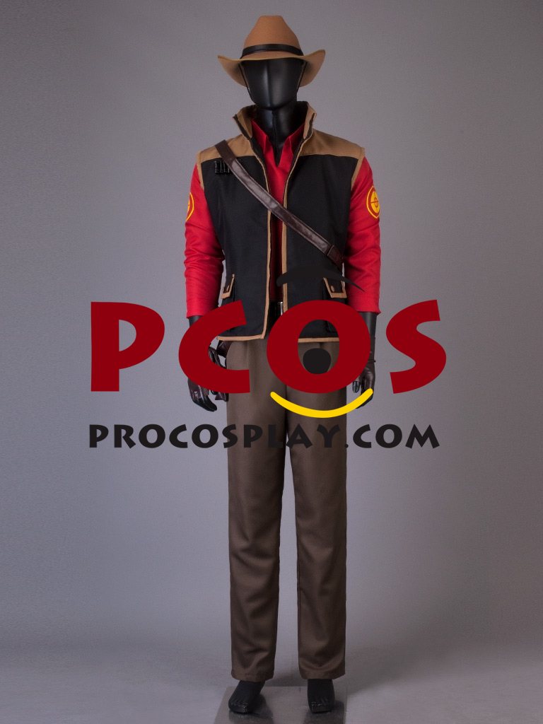 Team Fortress 2 Sniper Red Cosplay Costume mp000649 (image for) Team Fortress 2 Sniper Red Cosplay Costume mp000649