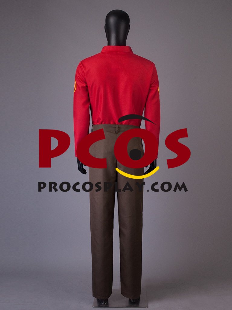 Team Fortress 2 Sniper Red Cosplay Costume mp000649