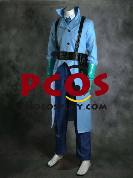 Team Fortress 2 Medic Blue Cosplay Costume mp000727