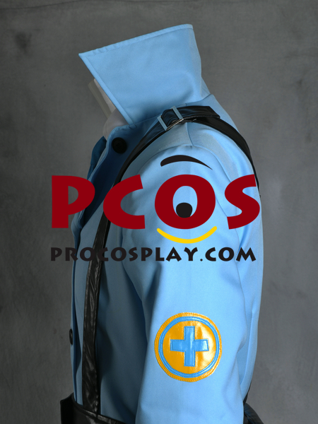 Team Fortress 2 Medic Blue Cosplay Costume mp000727