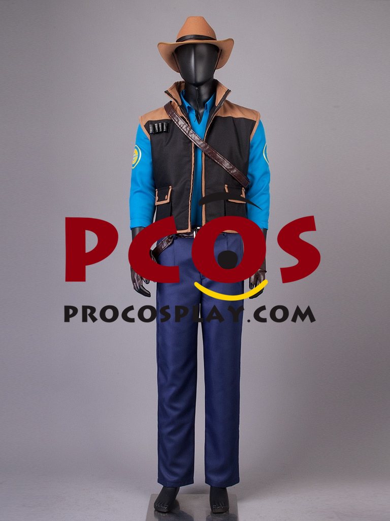 Team Fortress 2 Sniper Blue Cosplay Costume mp000650 (image for) Team Fortress 2 Sniper Blue Cosplay Costume mp000650