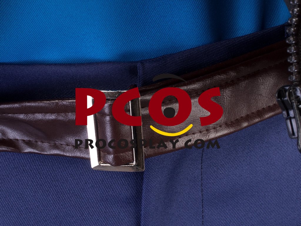 Team Fortress 2 Sniper Blue Cosplay Costume mp000650
