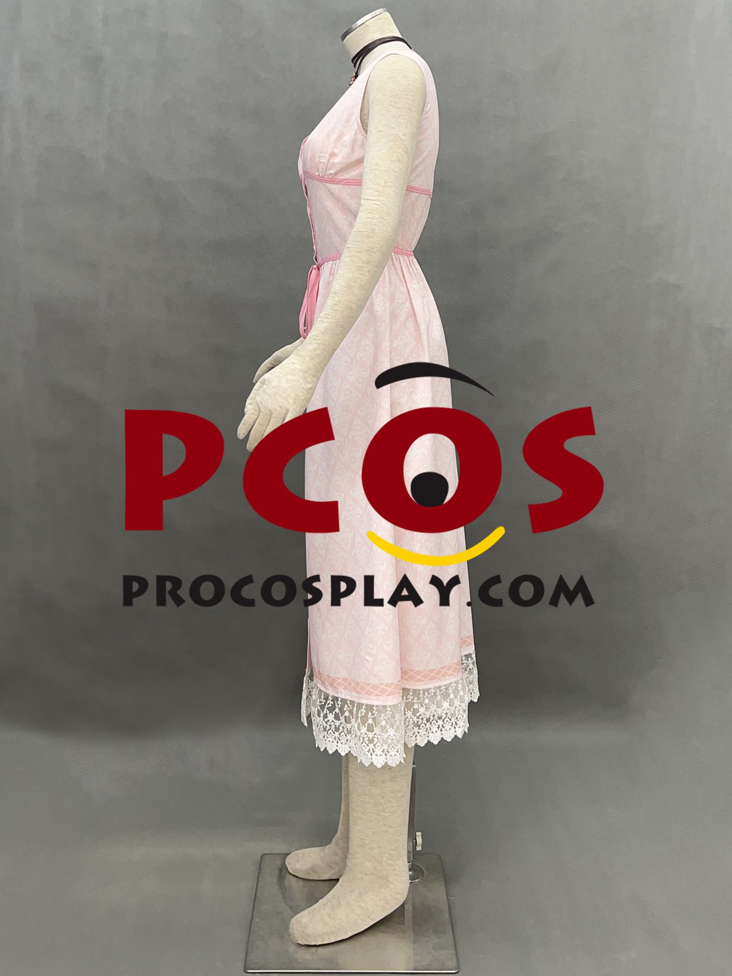 Final Fantasy VII Aerith Gainsborough Cosplay Costume C08279