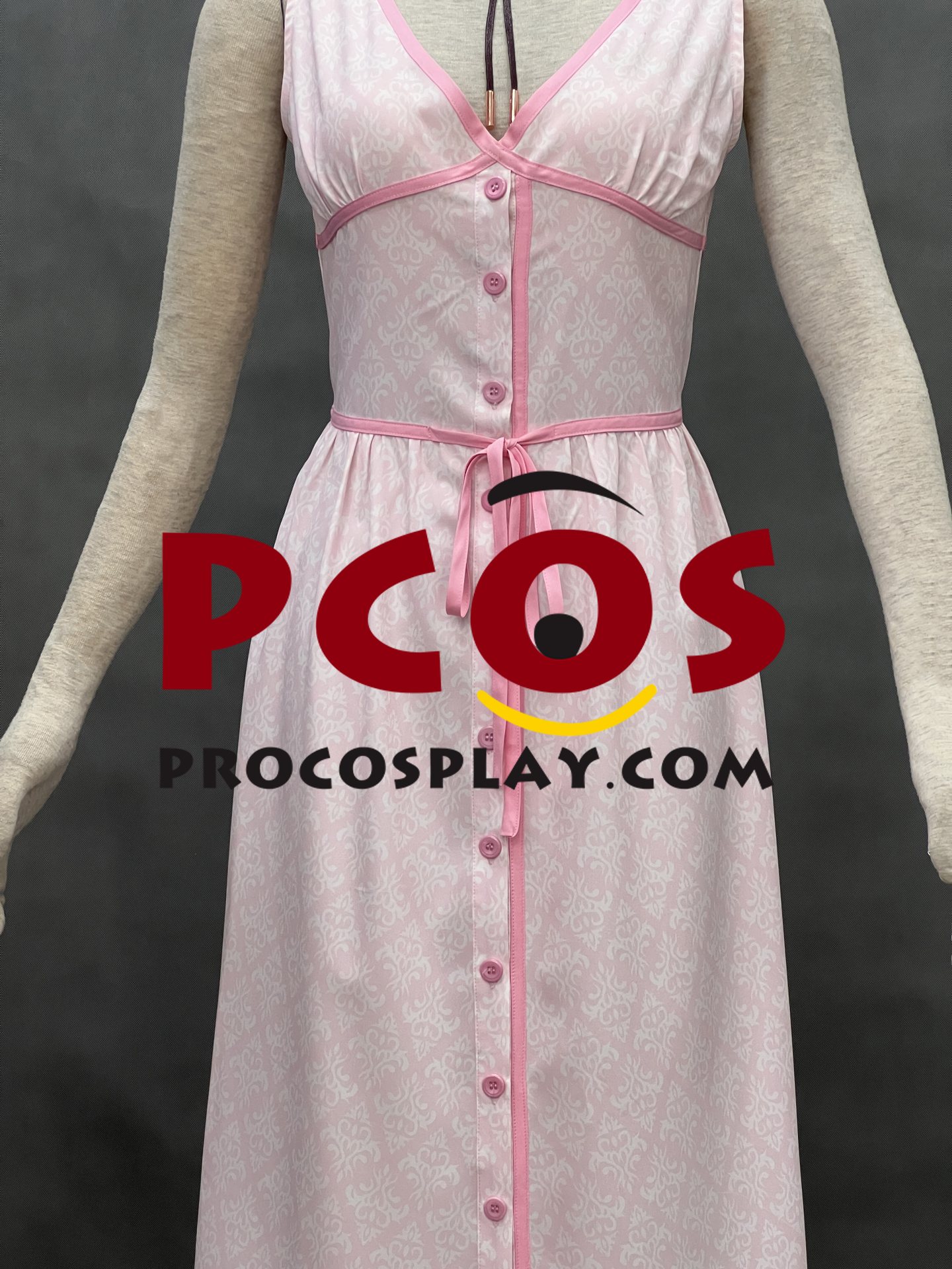 Final Fantasy VII Aerith Gainsborough Cosplay Costume C08279