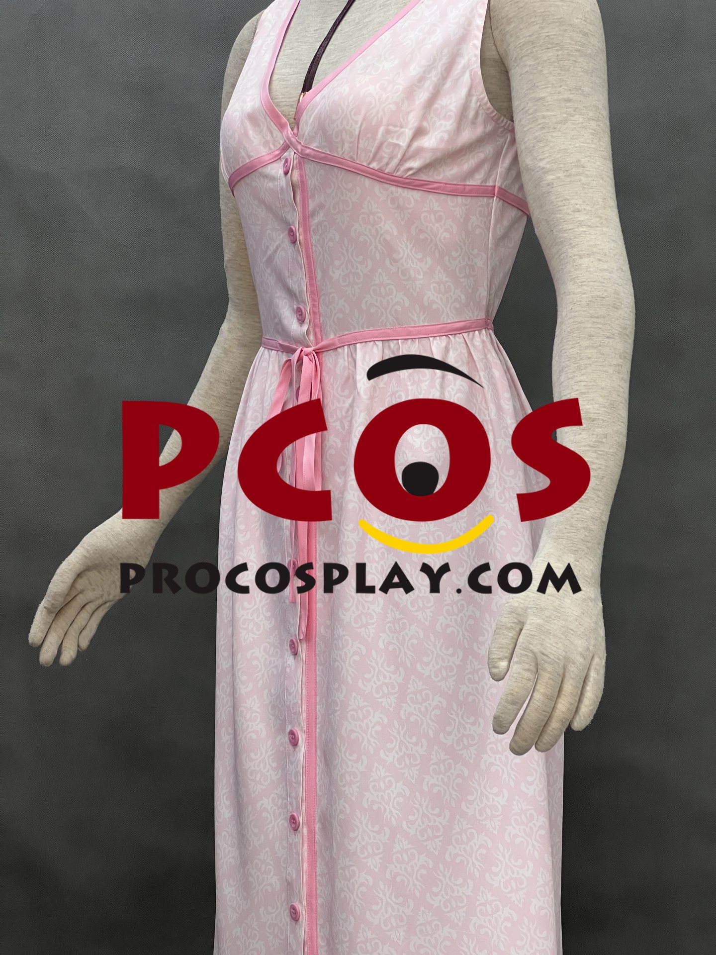 Final Fantasy VII Aerith Gainsborough Cosplay Costume C08279
