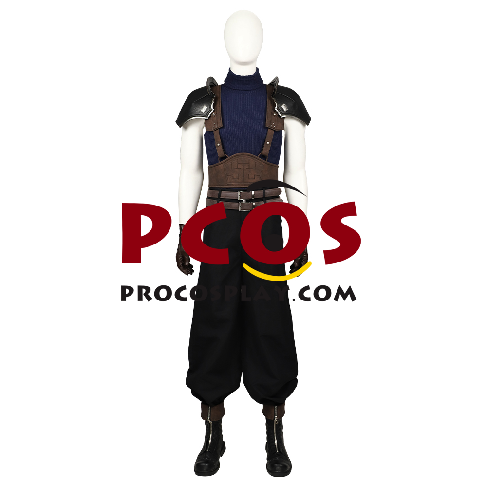(image for) Final Fantasy VII Ever Crisis Zack Fair Cosplay Costume C08744