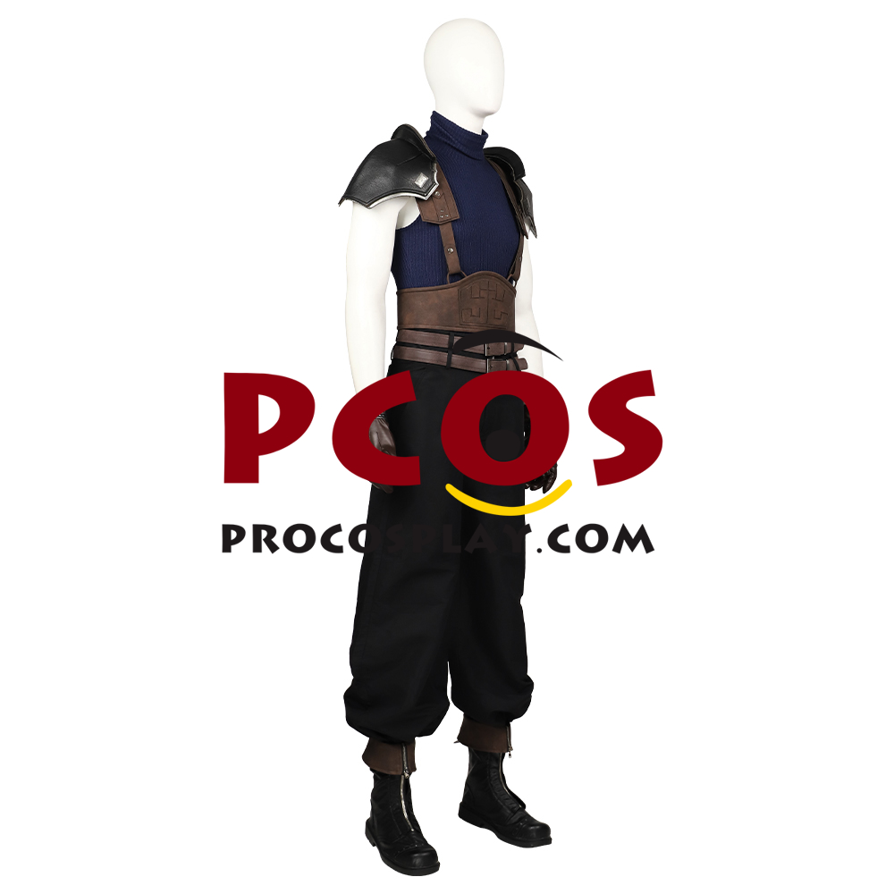 Final Fantasy VII Ever Crisis Zack Fair Cosplay Costume C08744