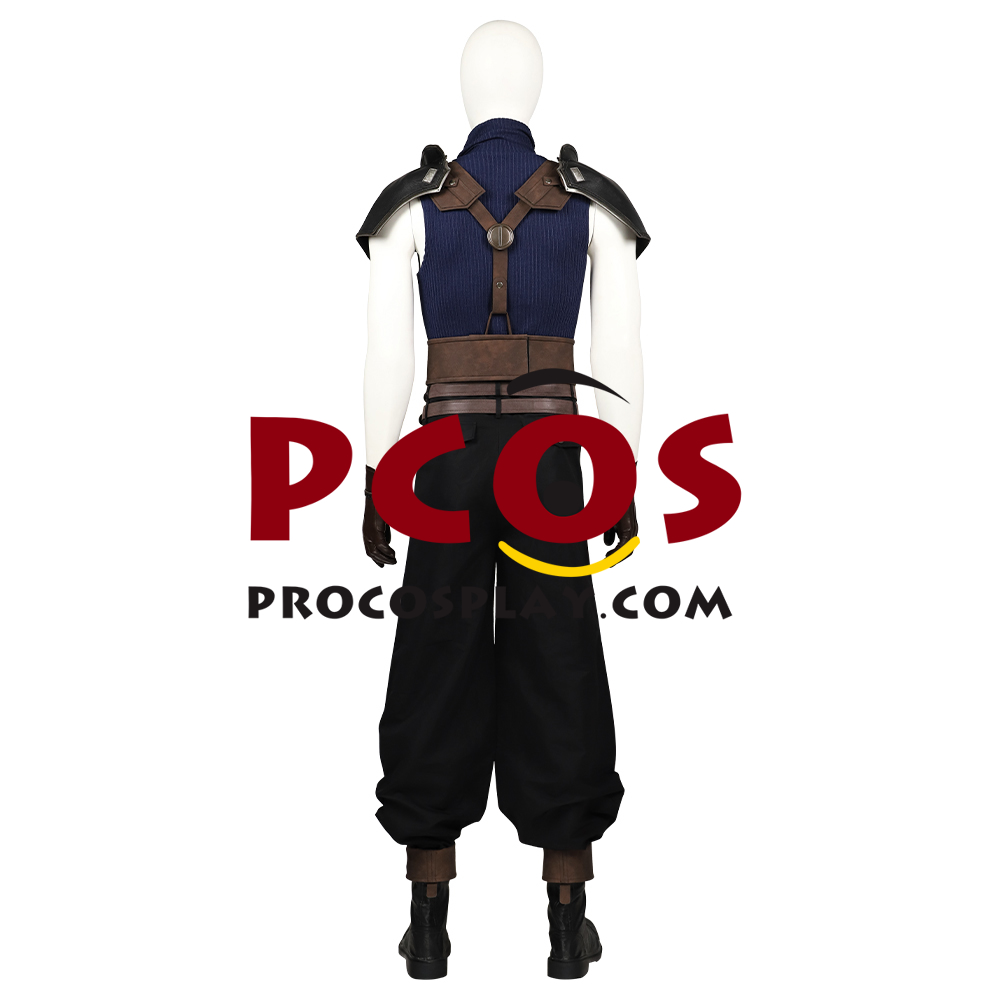 Final Fantasy VII Ever Crisis Zack Fair Cosplay Costume C08744