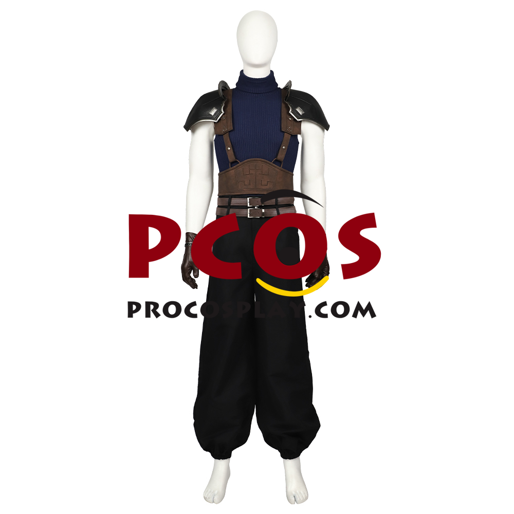 Final Fantasy VII Ever Crisis Zack Fair Cosplay Costume C08744