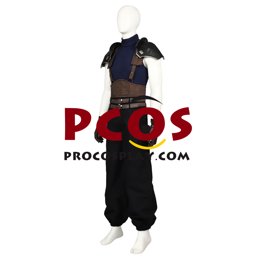 Final Fantasy VII Ever Crisis Zack Fair Cosplay Costume C08744