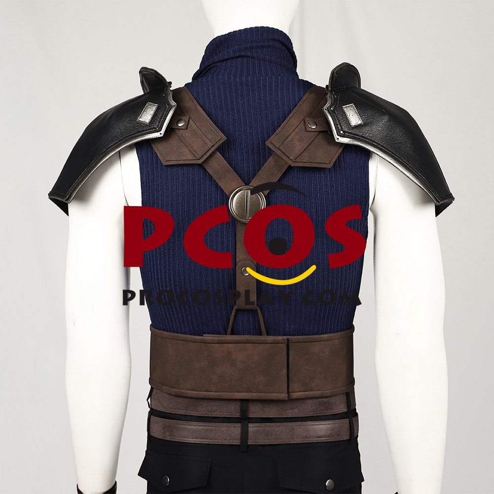 Final Fantasy VII Ever Crisis Zack Fair Cosplay Costume C08744