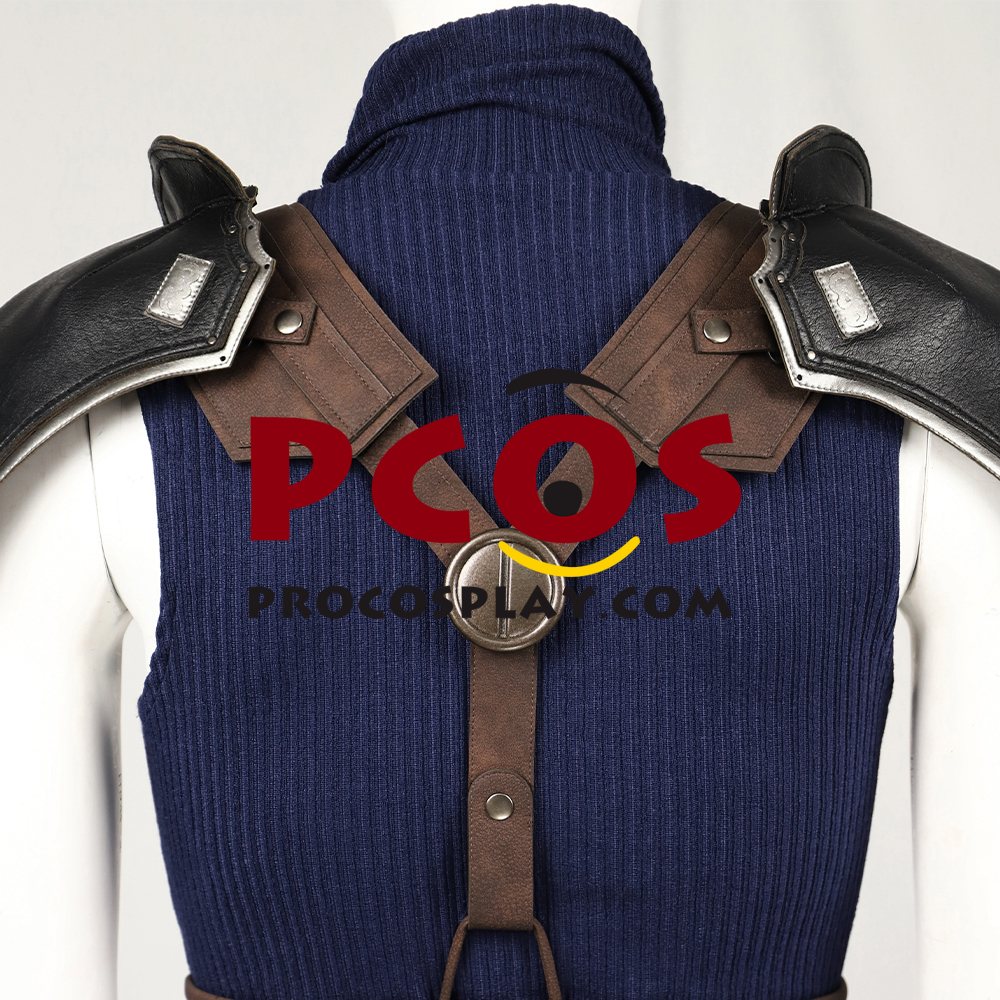 Final Fantasy VII Ever Crisis Zack Fair Cosplay Costume C08744