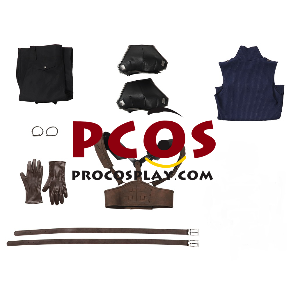 Final Fantasy VII Ever Crisis Zack Fair Cosplay Costume C08744