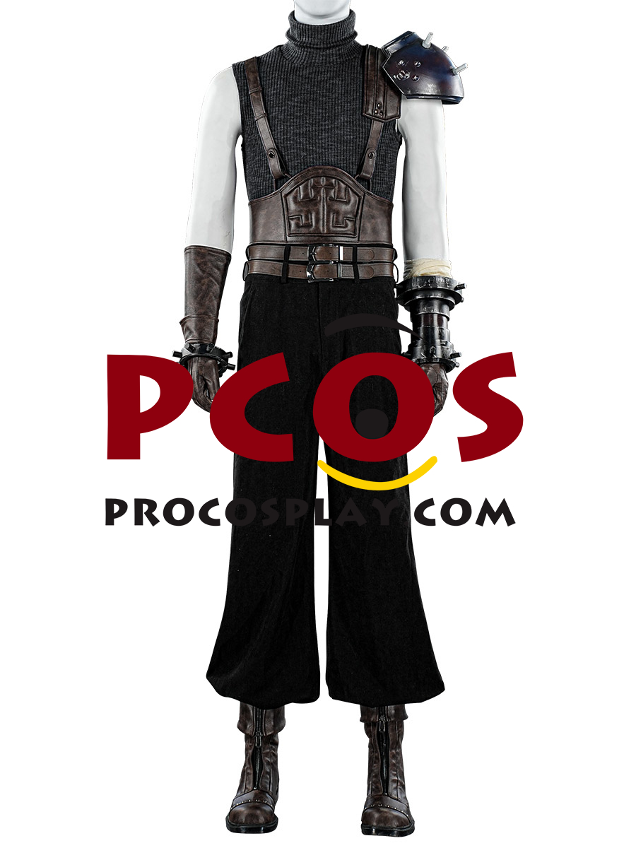 Ready to Ship Final Fantasy VII Rebirth Cloud Strife Cosplay Costume C09140 AA+ (image for) Ready to Ship Final Fantasy VII Rebirth Cloud Strife Cosplay Costume C09140 AA+
