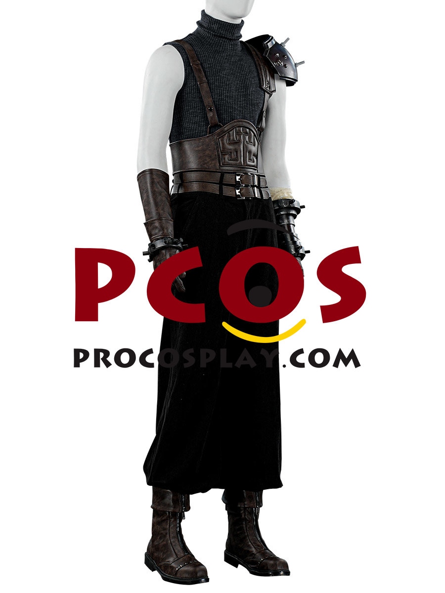 Ready to Ship Final Fantasy VII Rebirth Cloud Strife Cosplay Costume C09140 AA+