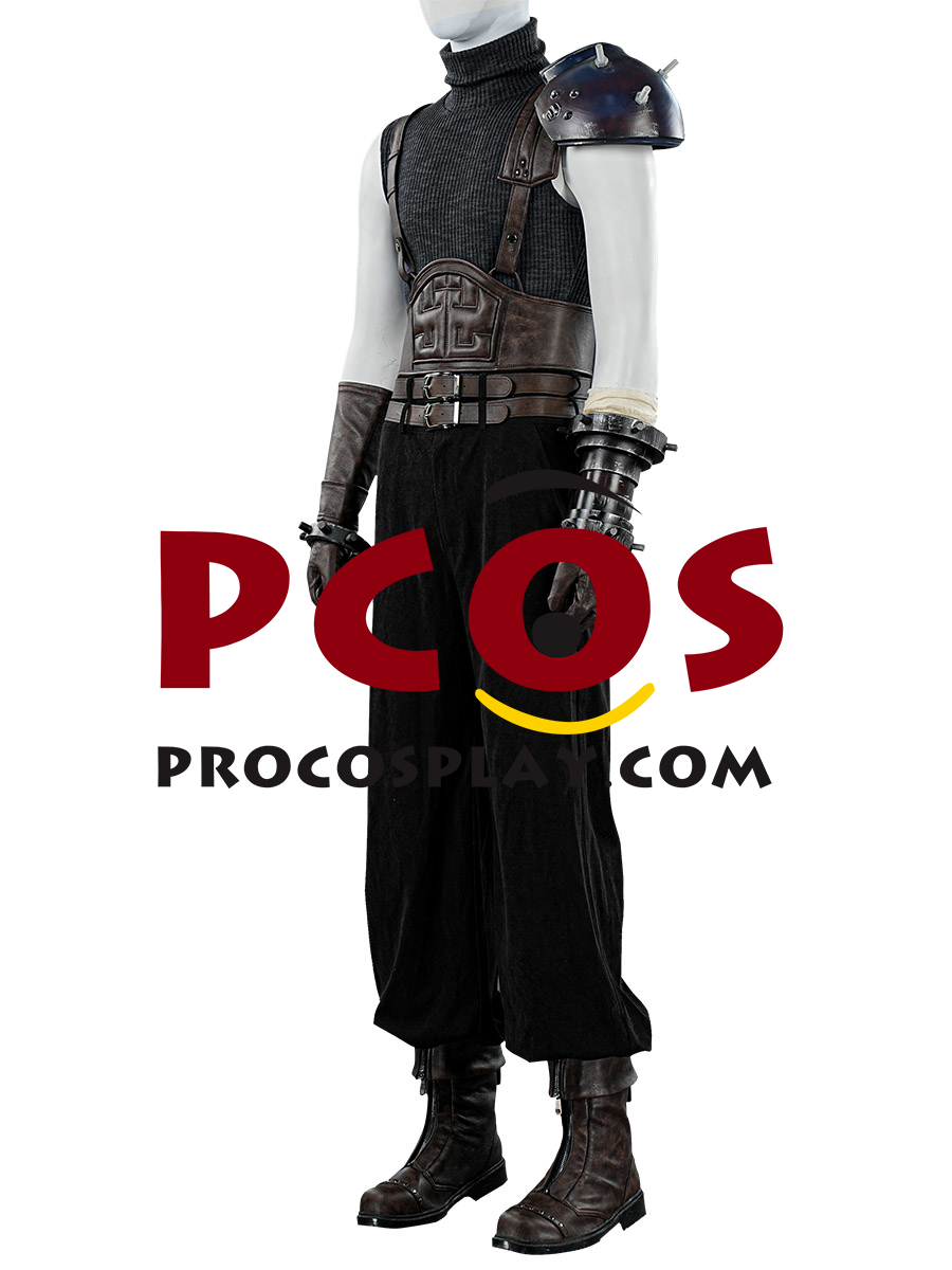 Ready to Ship Final Fantasy VII Rebirth Cloud Strife Cosplay Costume C09140 AA+